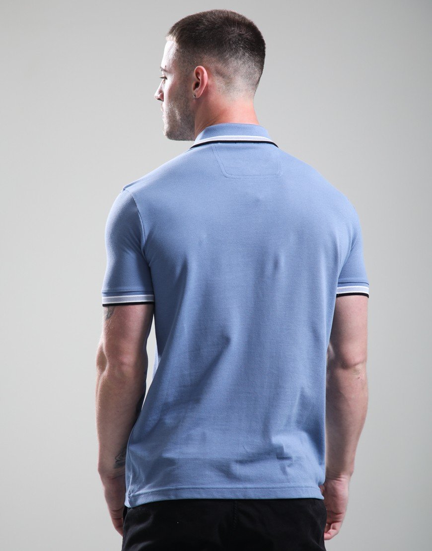 BOSS Paddy Polo Shirt Open Blue 462