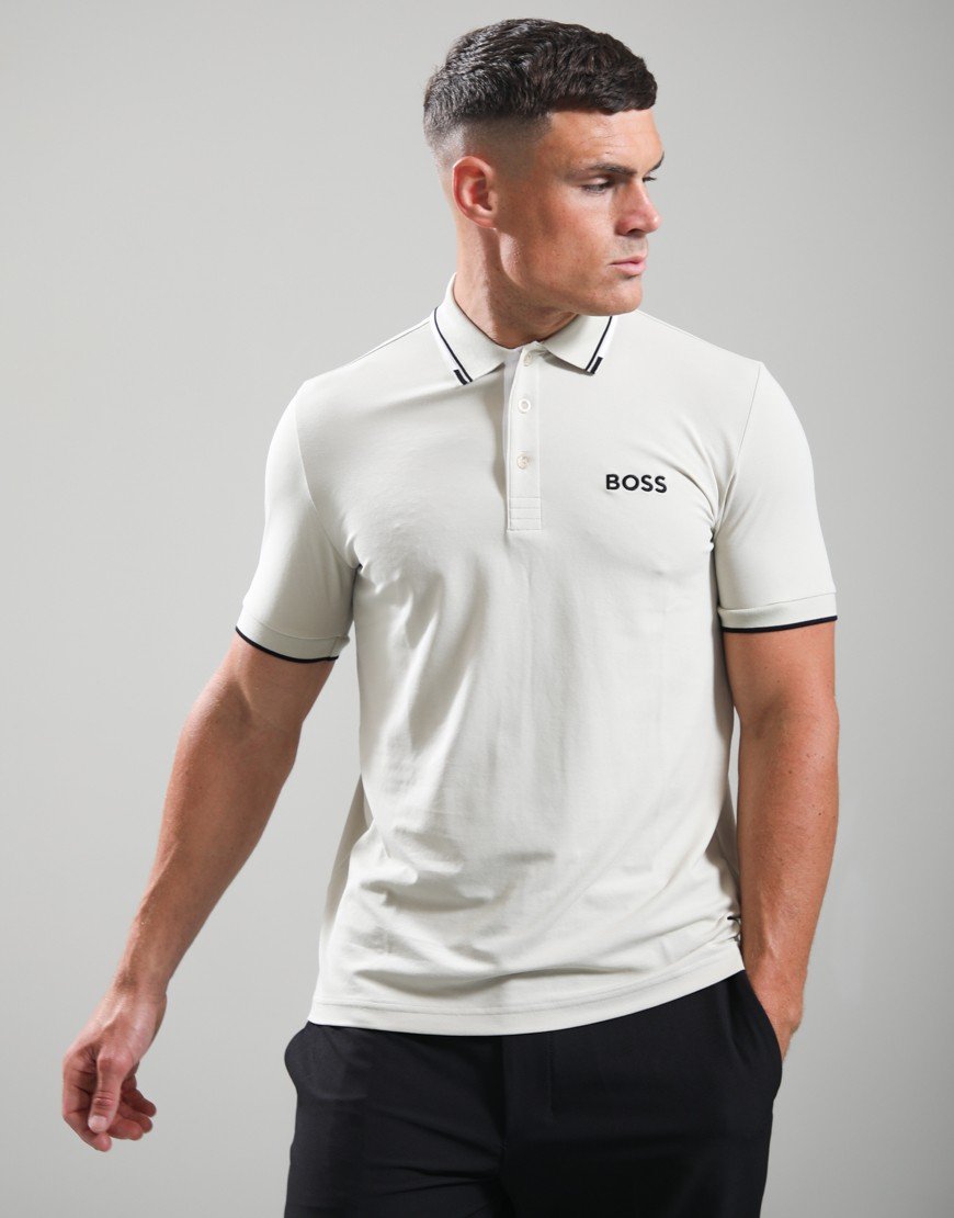 BOSS Paddy Pro Polo Shirt Light Beige