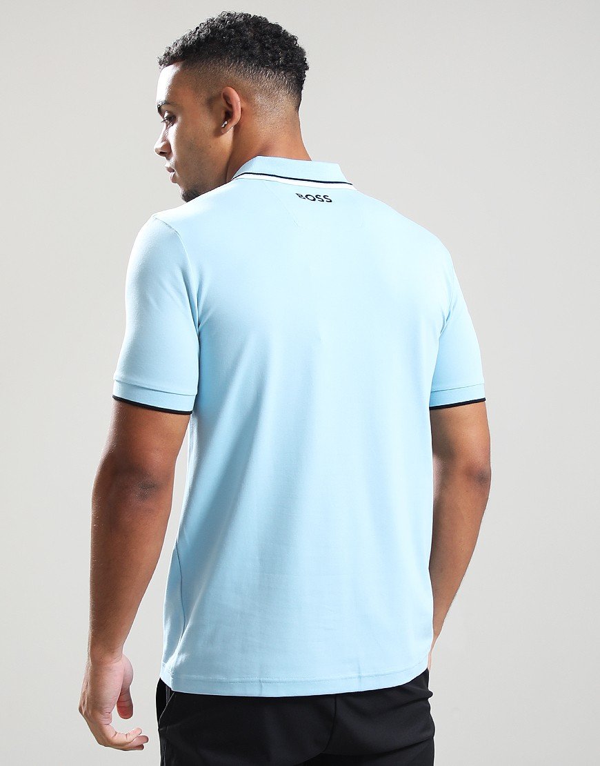 BOSS Paddy Pro Polo Shirt Light Pastel Blue