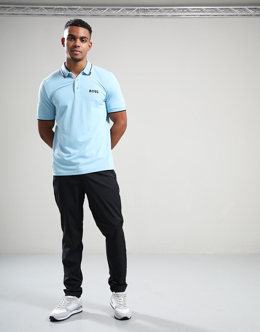BOSS Paddy Pro Polo Shirt Light Pastel Blue