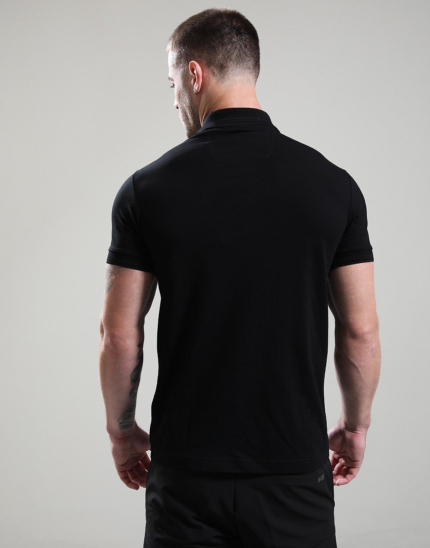 BOSS Paul Polo Shirt Black BOSS Paul Polo Shirt Black