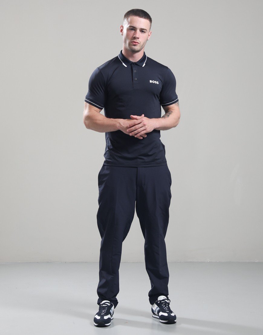 BOSS Paul Pro Polo Shirt Dark Blue