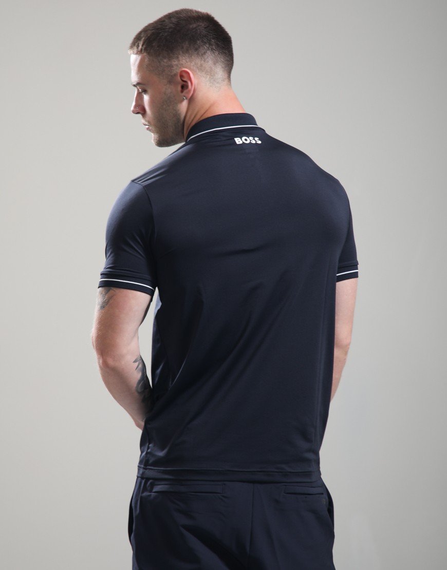 BOSS Paul Pro Polo Shirt Dark Blue