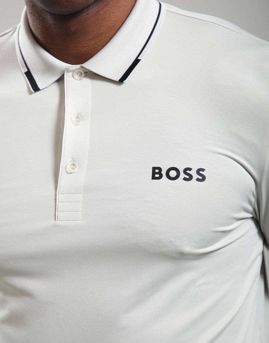 BOSS Paul Pro Polo Shirt Light Beige