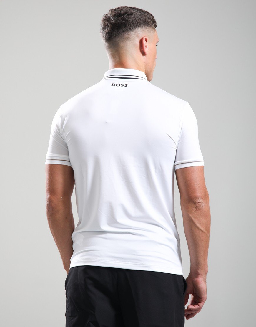 BOSS Paul Pro Polo Shirt Natural