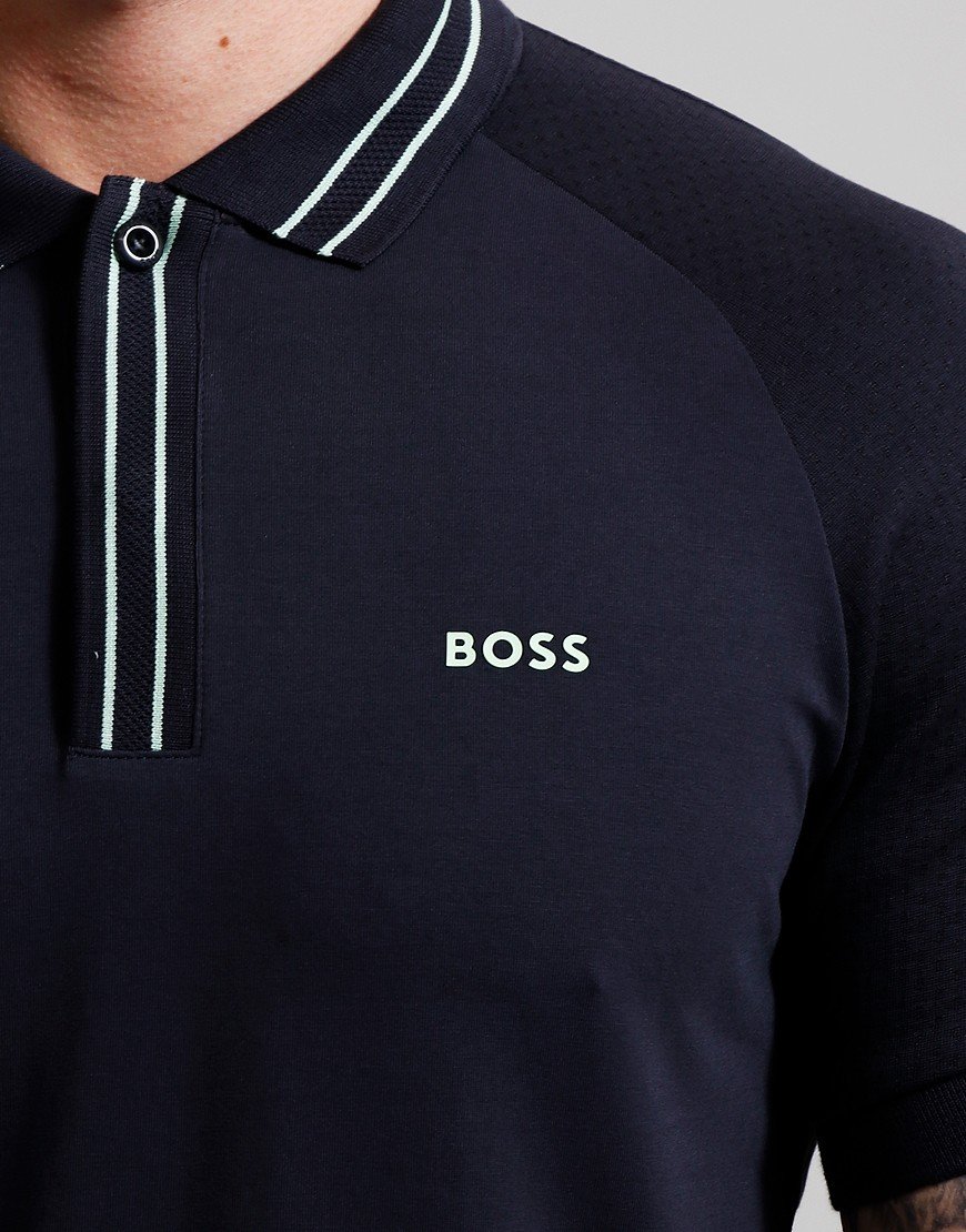 BOSS Paule 2 Polo Shirt Charcoal