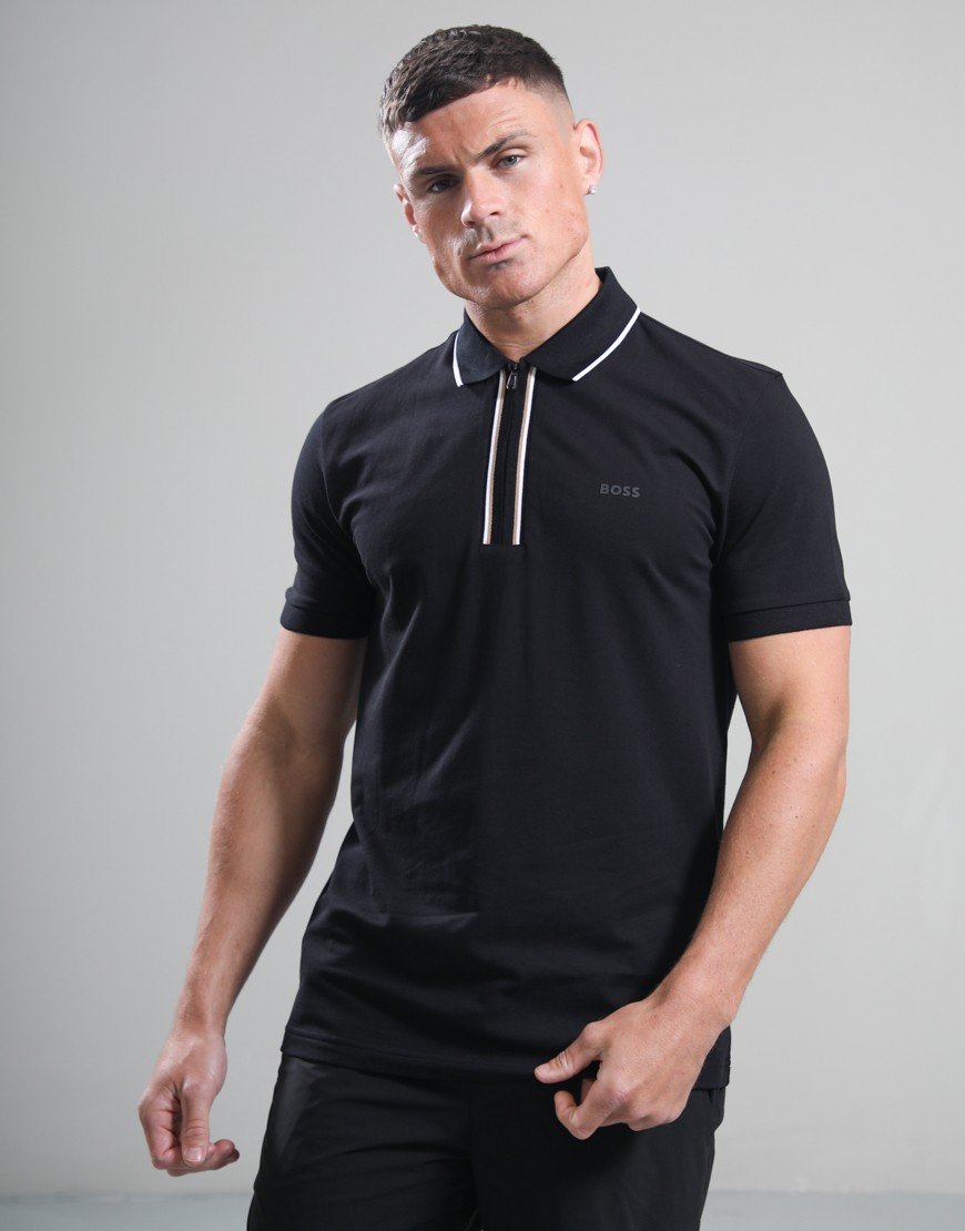 BOSS Philix GOC Polo Shirt Black