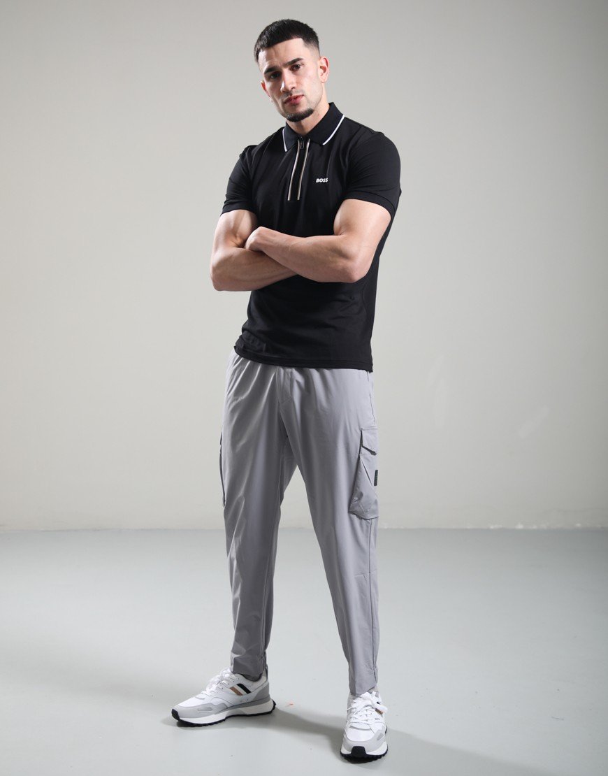 BOSS Philix GOC Polo Shirt Black/White