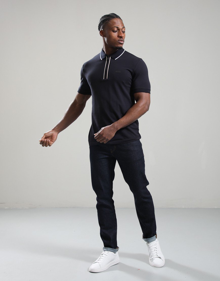 BOSS Philix GOC Polo Shirt Dark Blue