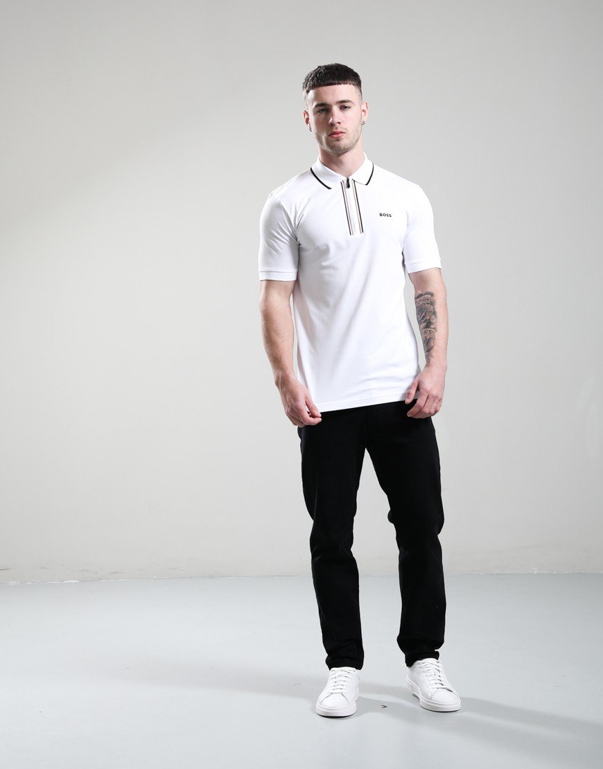 BOSS Philix GOC Polo Shirt White