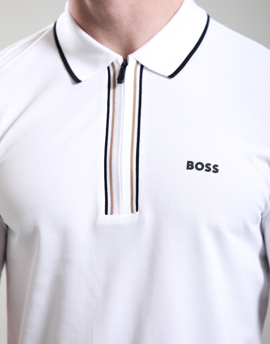 BOSS Philix GOC Polo Shirt White