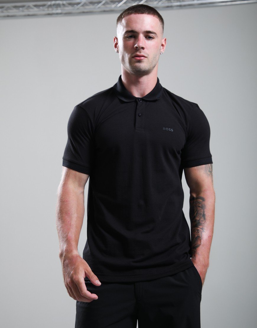 BOSS Pio 1 Polo Shirt Black