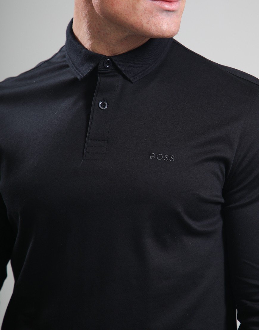BOSS Pirol Polo Shirt Black