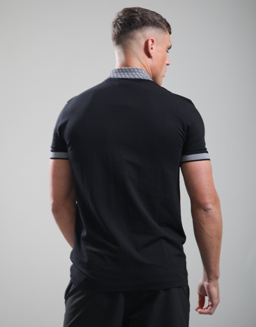 BOSS PL_GOC Chip Paddy Polo Shirt Black