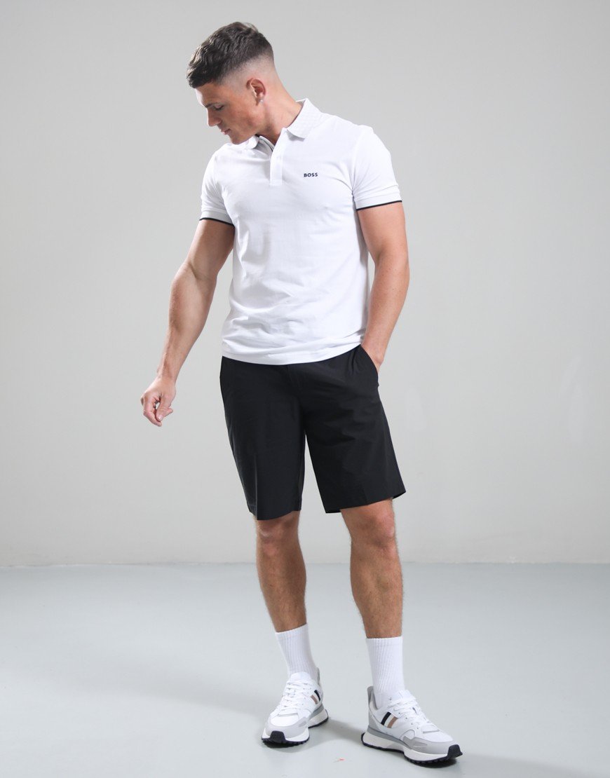 BOSS PL_GOC Chip Paddy Polo Shirt White