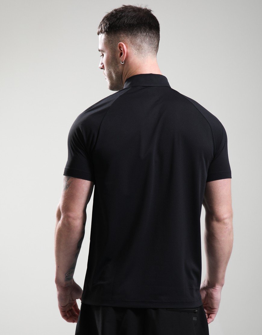 BOSS PL_GOC Paddy Tech Polo Shirt Black