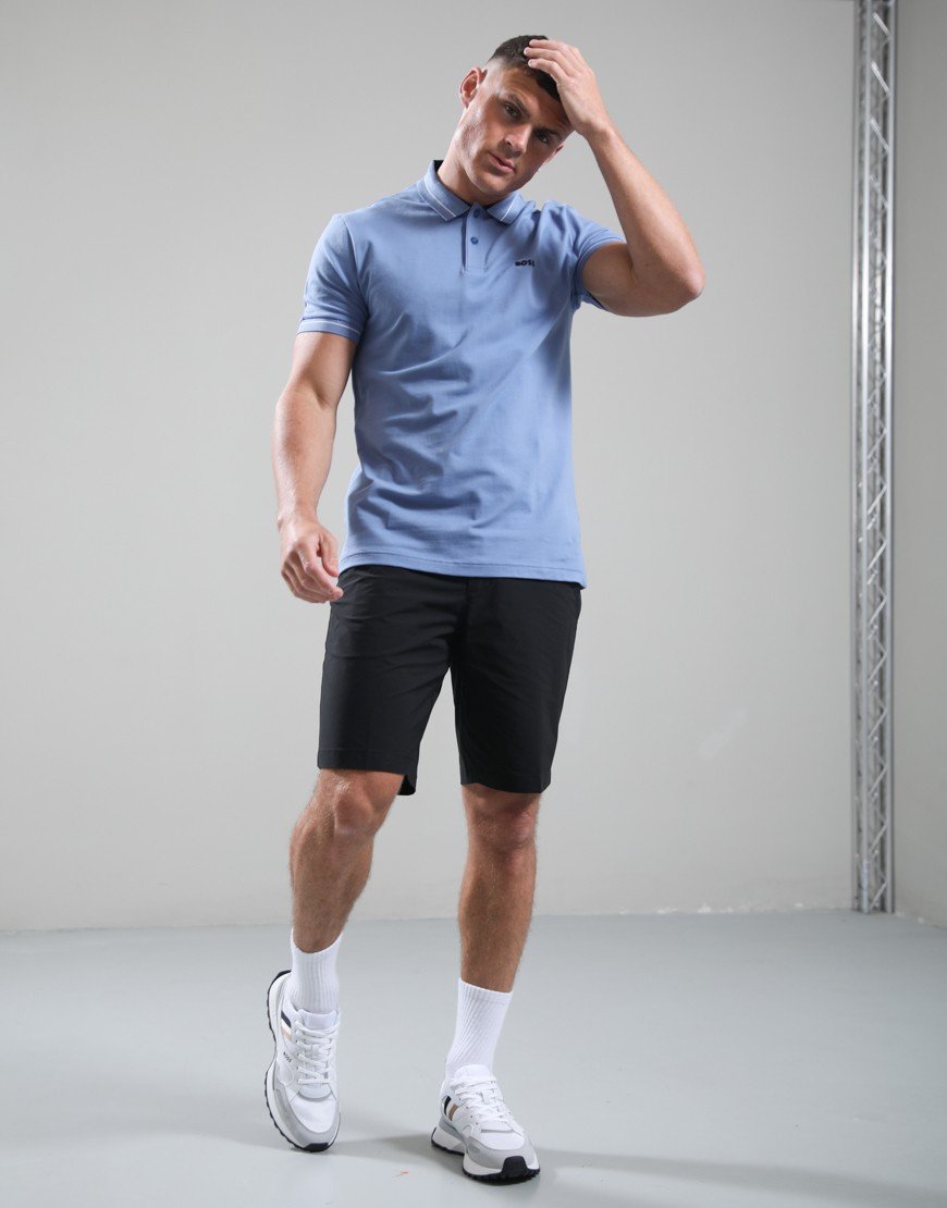 BOSS PL_Member Polo Shirt Light/Pastel Blue