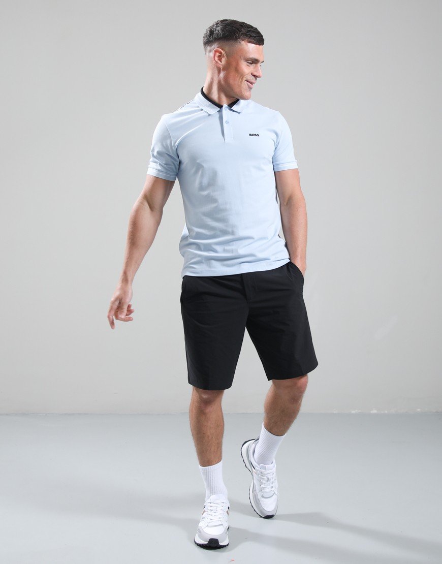 BOSS PL_Member Polo Shirt Open Blue