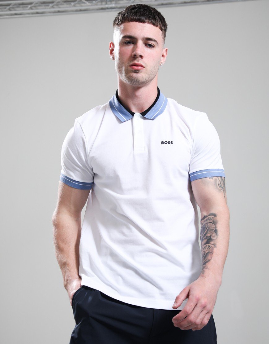 BOSS PL_Member Polo Shirt White