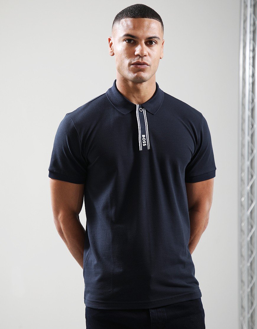 BOSS PL_Paddy GOC Polo Shirt Dark Blue