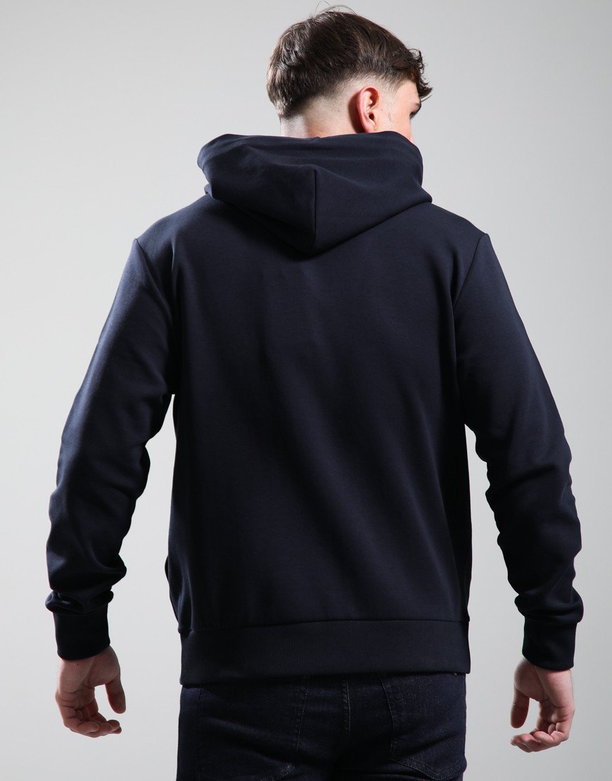 BOSS Saggy Zip Hoodie Dark Blue