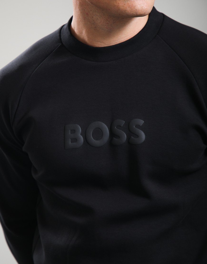 BOSS Salbo Crew Sweat Black