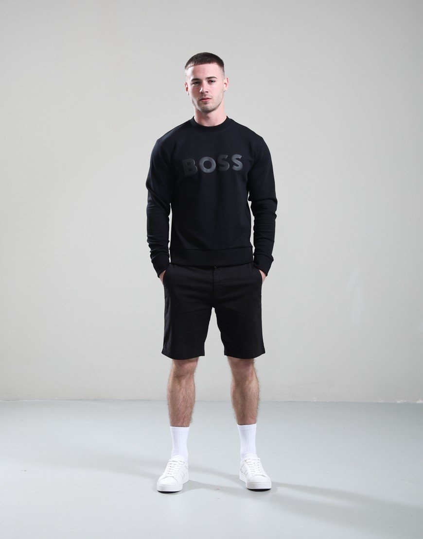 BOSS Salbo Crew Sweat Black