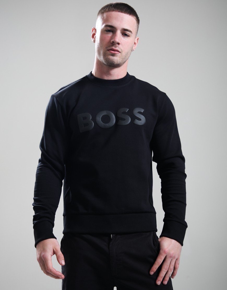 BOSS Salbo Crew Sweat Black