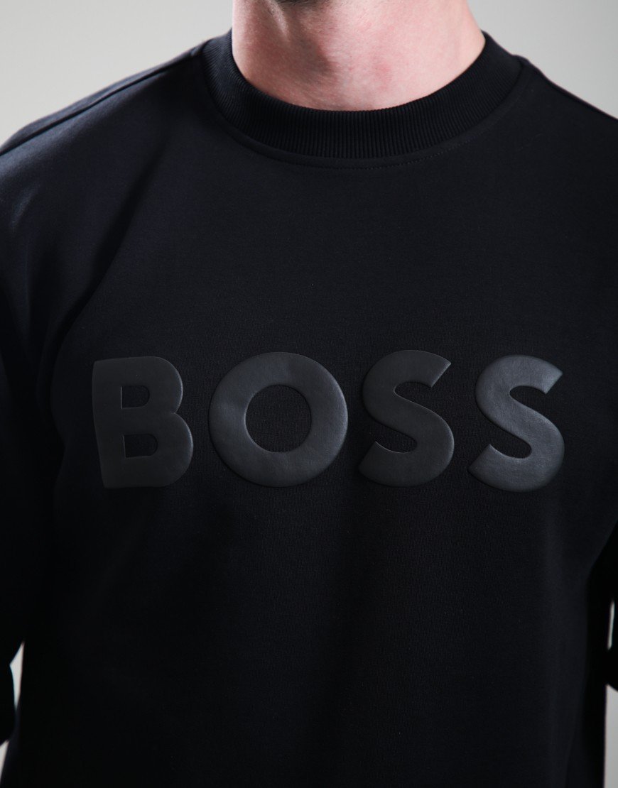 BOSS Salbo Crew Sweat Black