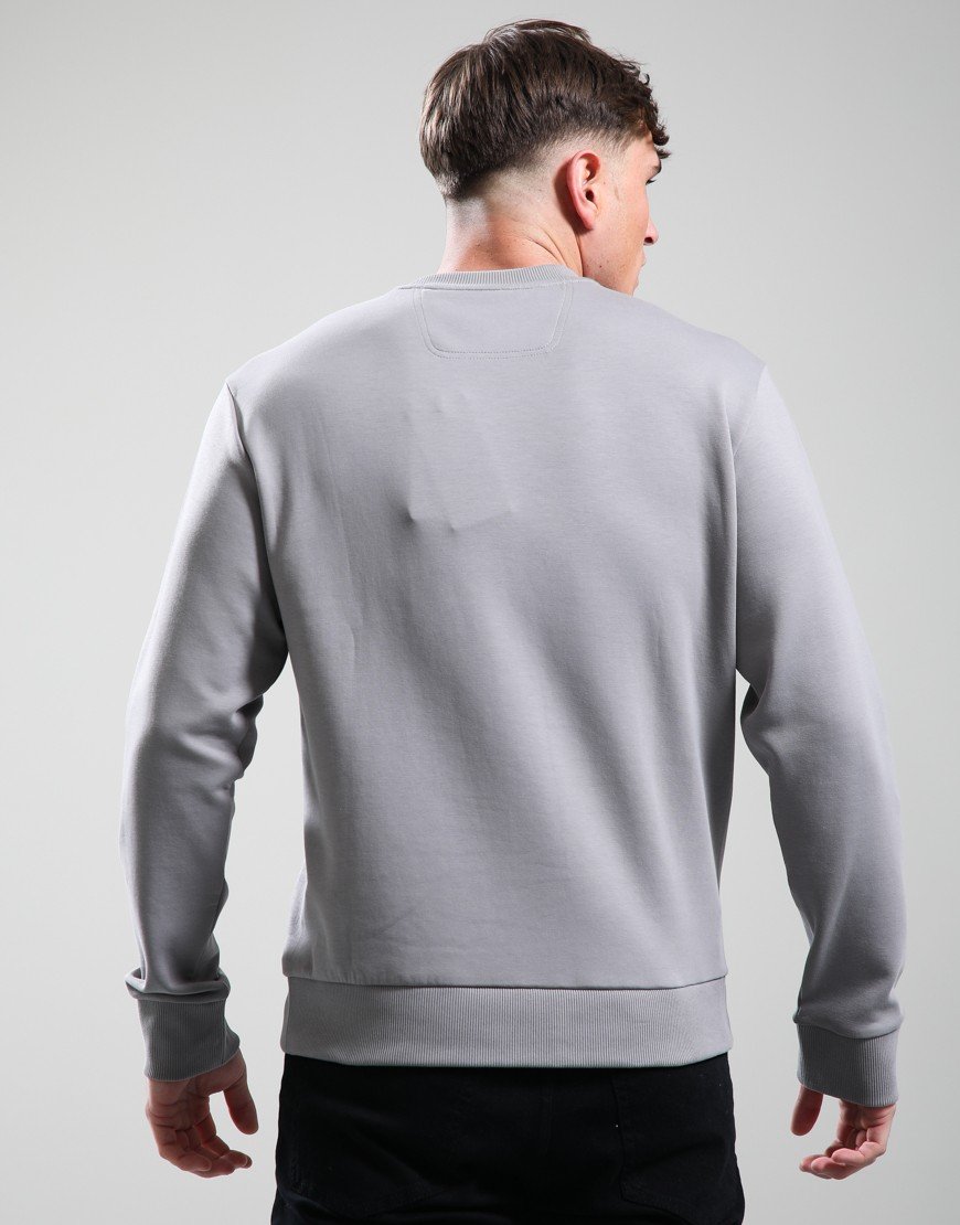 BOSS Salbo Crew Sweat Open Grey