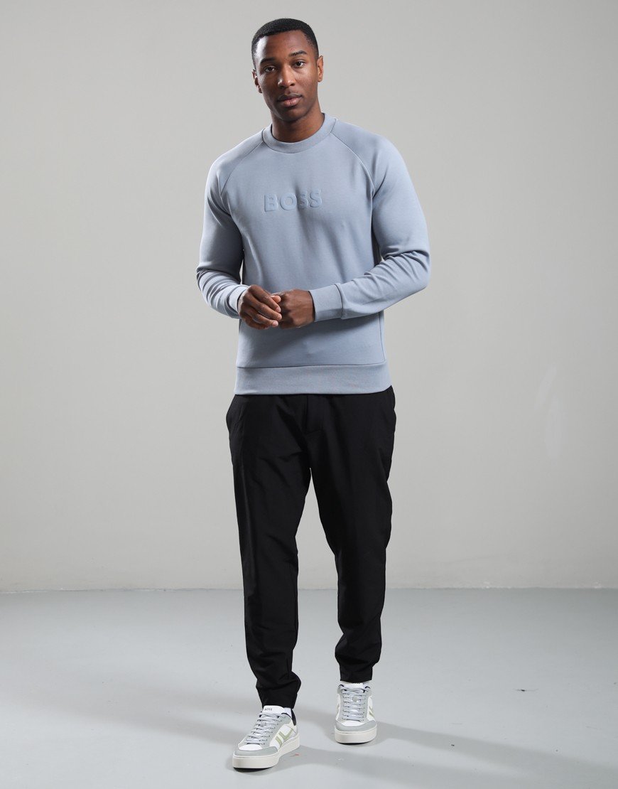 BOSS Salbo Crew Sweat Dark Grey
