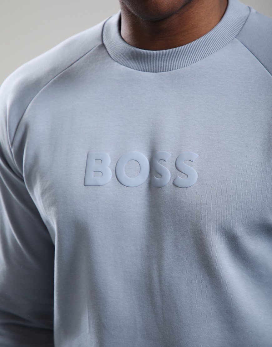 BOSS Salbo Crew Sweat Dark Grey