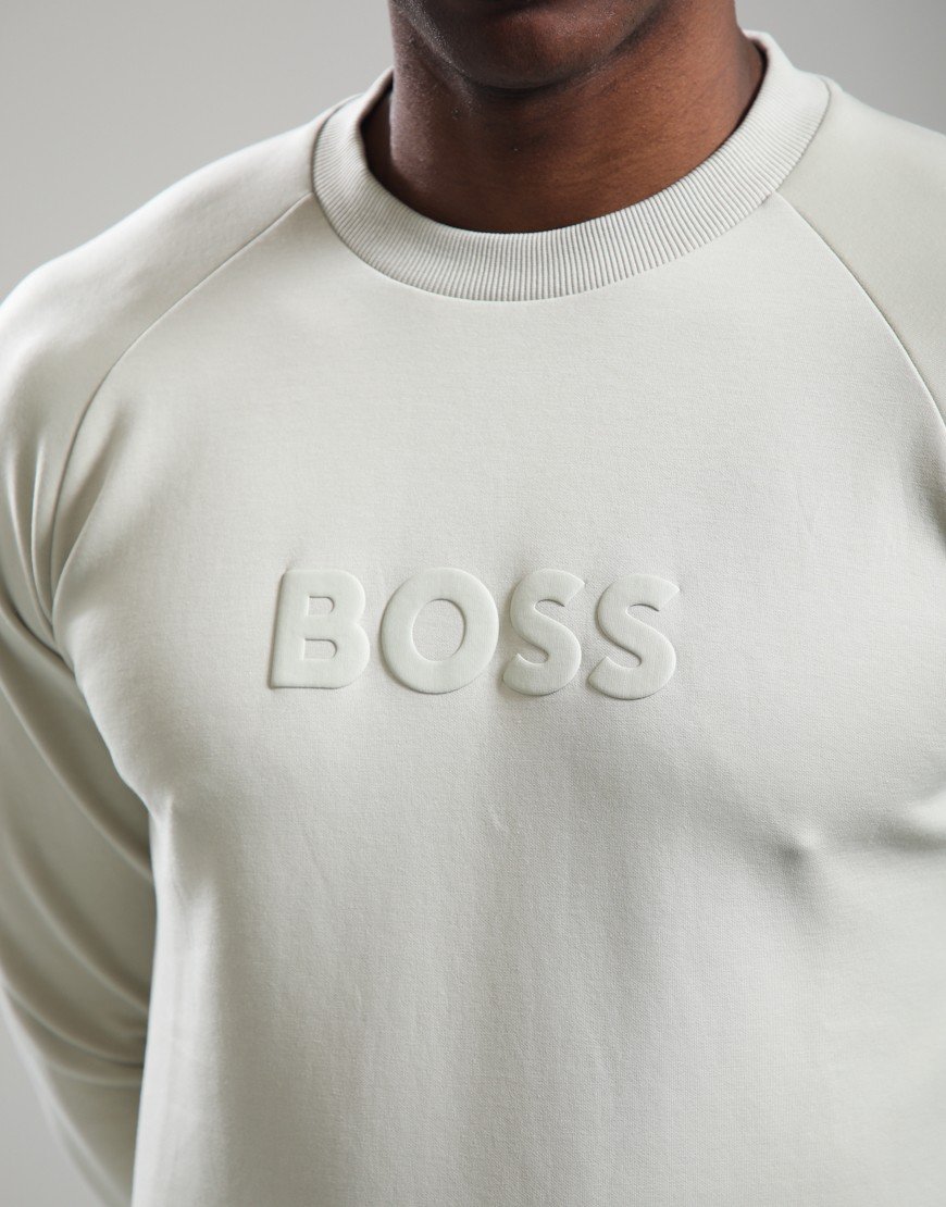 BOSS Salbo Crew Sweat Light Beige