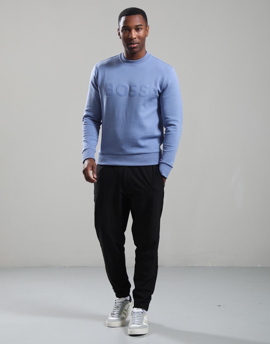 BOSS Salbo Crew Sweat Light/Pastel Blue