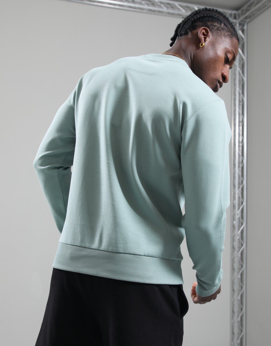 BOSS Salbo Crew Sweat Open Green