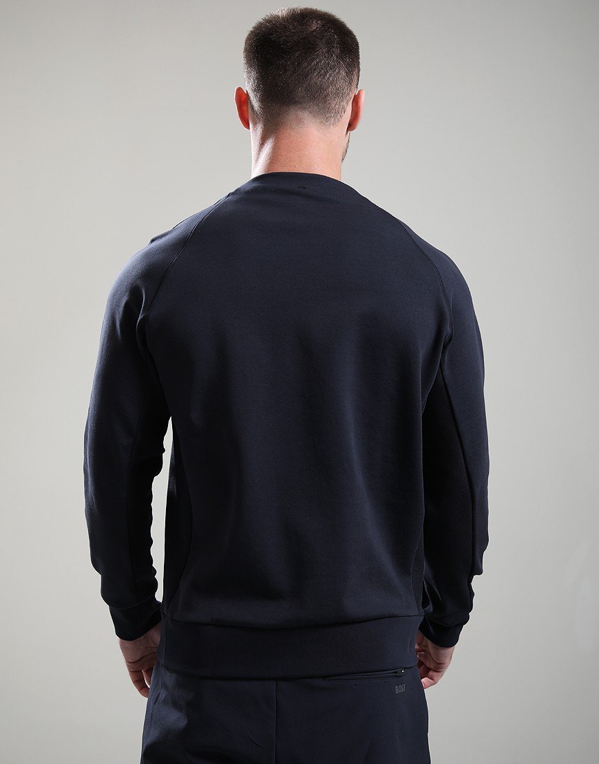 BOSS Salborib Crew Sweat Dark Blue BOSS Salborib Crew Sweat Dark Blue