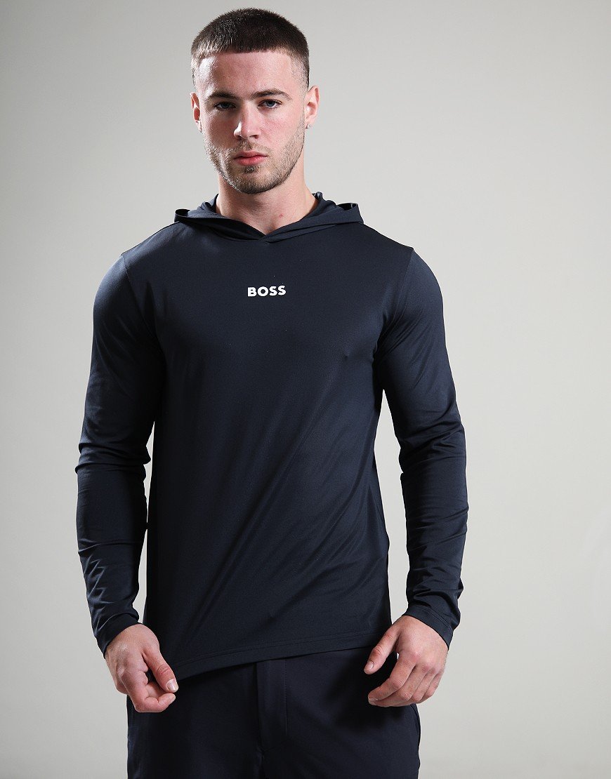 BOSS Scott Active Hoodie Dark Blue