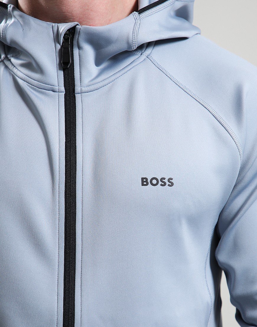 BOSS Sicon Active Zip Hoodie Dark Grey BOSS Sicon Active Zip Hoodie Dark Grey