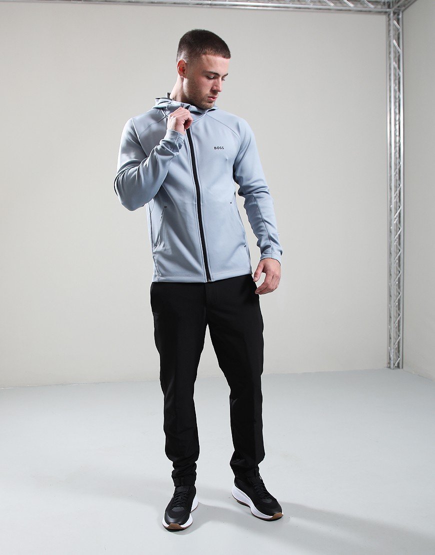 BOSS Sicon Active Zip Hoodie Dark Grey BOSS Sicon Active Zip Hoodie Dark Grey