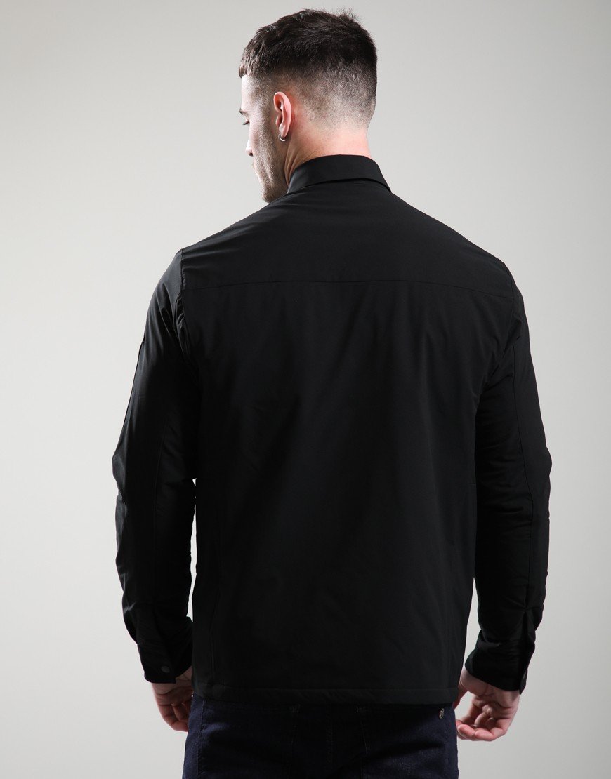 BOSS ST_Tour Padded Overshirt Open Grey