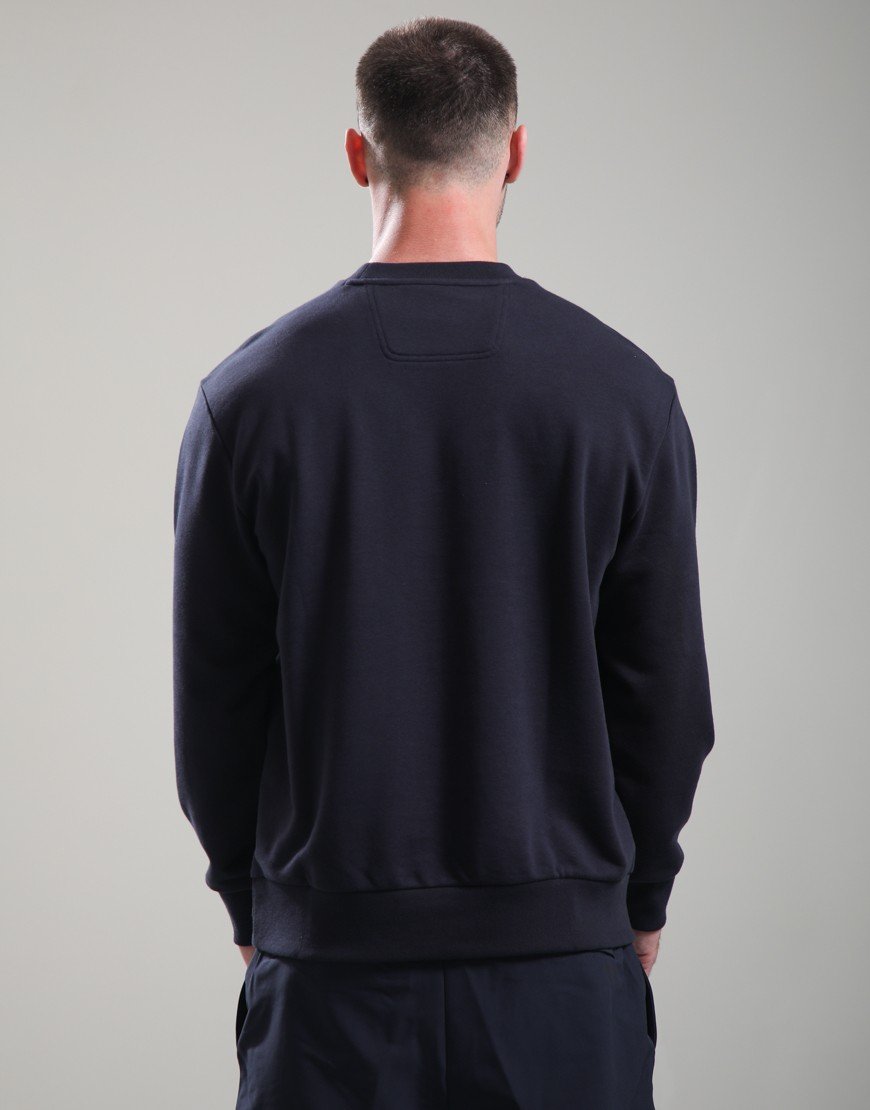 BOSS SW_Crewneck Sweat Dark Blue