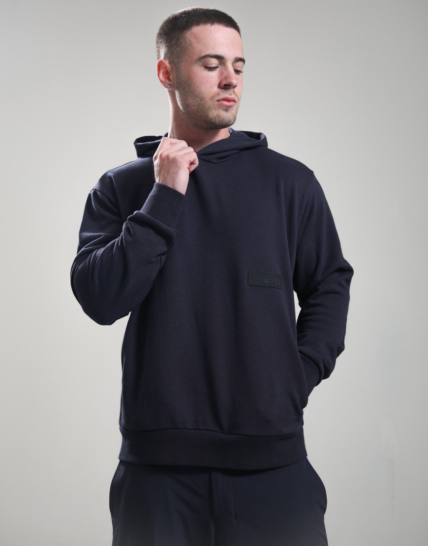 BOSS SW_Hoodie Dark Blue