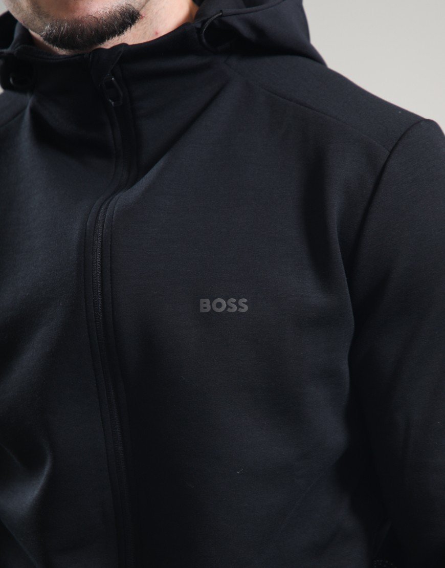 BOSS SW_Tour HD Full Zip Hooded Jacket Black