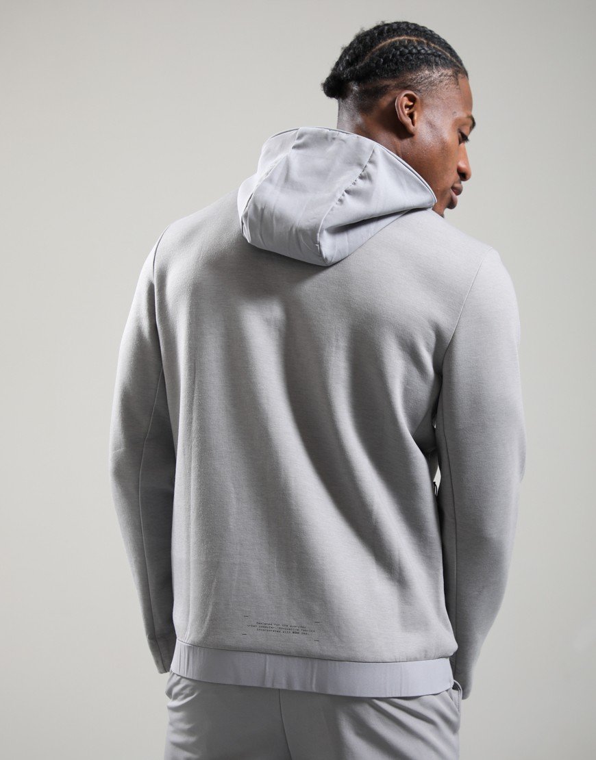 BOSS SW_Tour HD Full Zip Hooded Jacket Open Grey