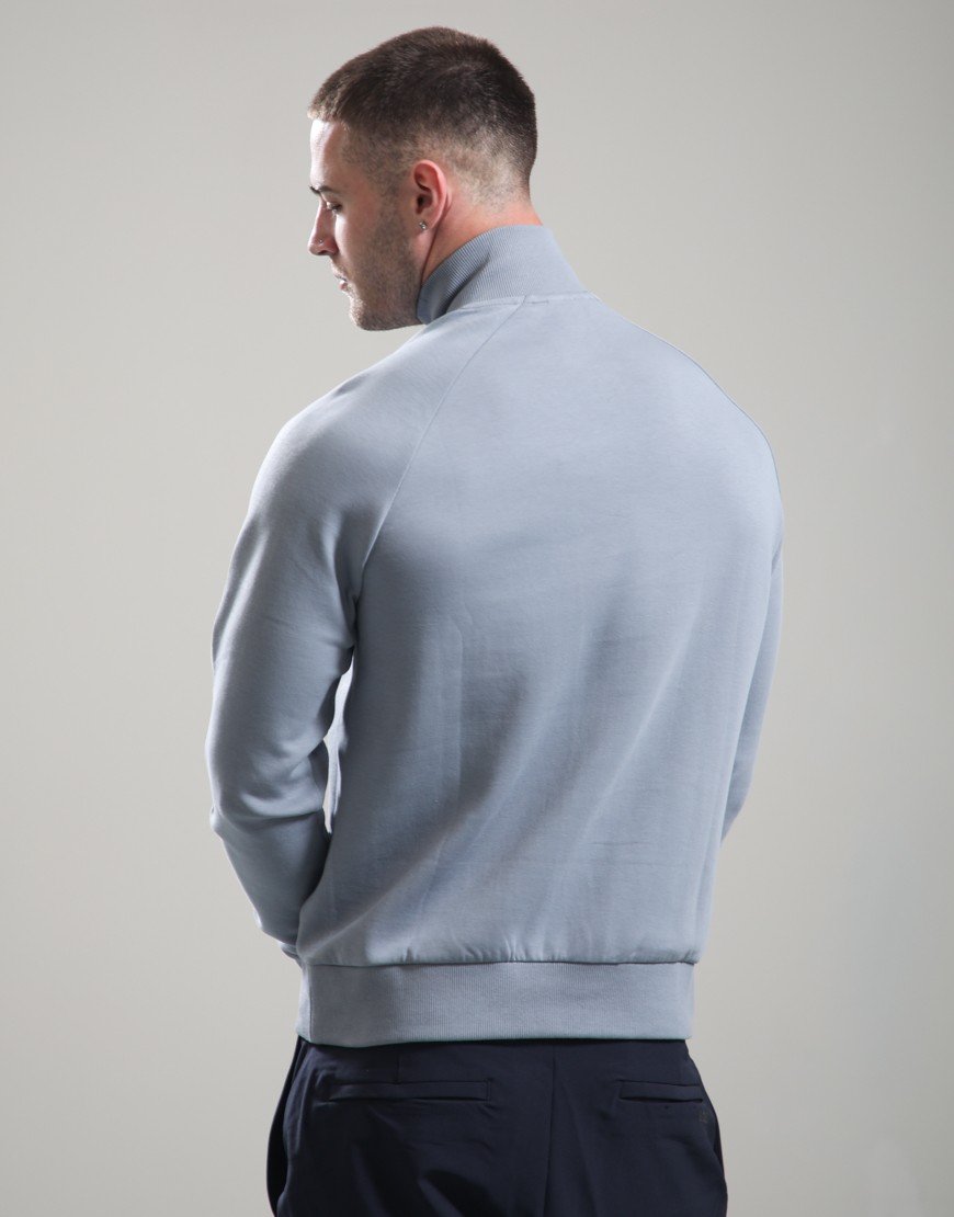 BOSS Half Zip Sweat Dark Grey