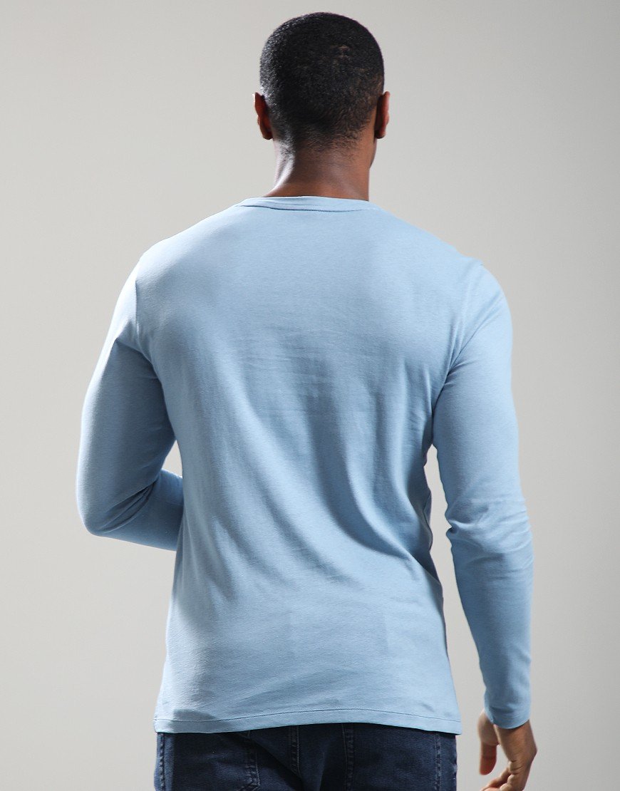 BOSS Tacks Long Sleeve T-Shirt Light Pastel Blue
