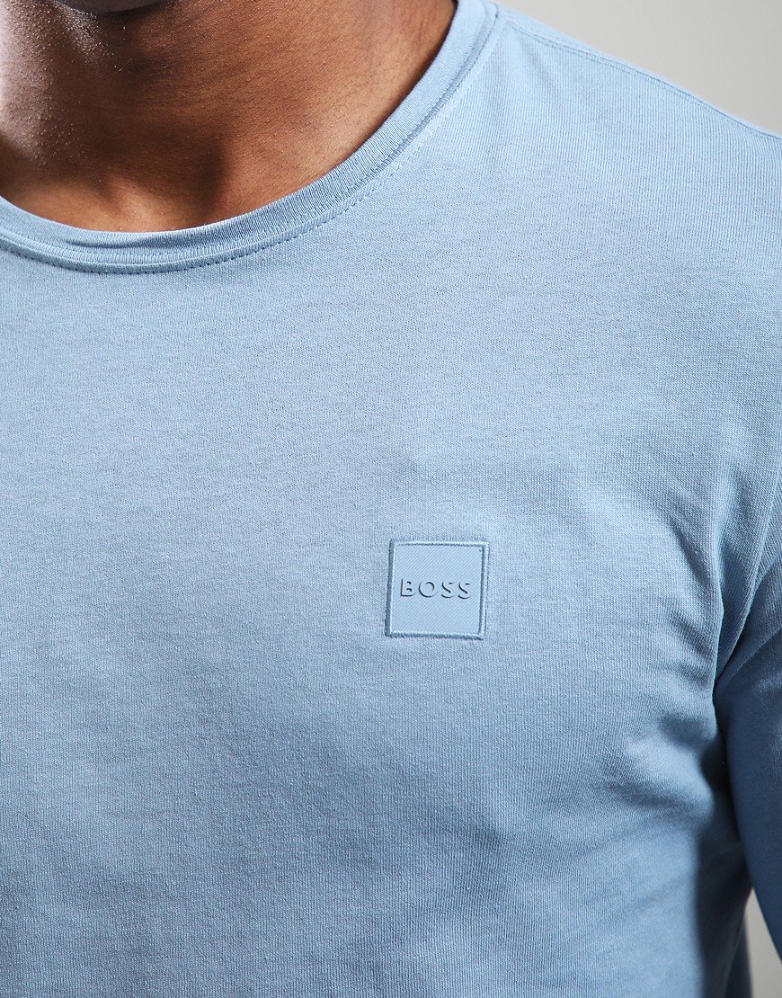 BOSS Tacks Long Sleeve T-Shirt Light Pastel Blue