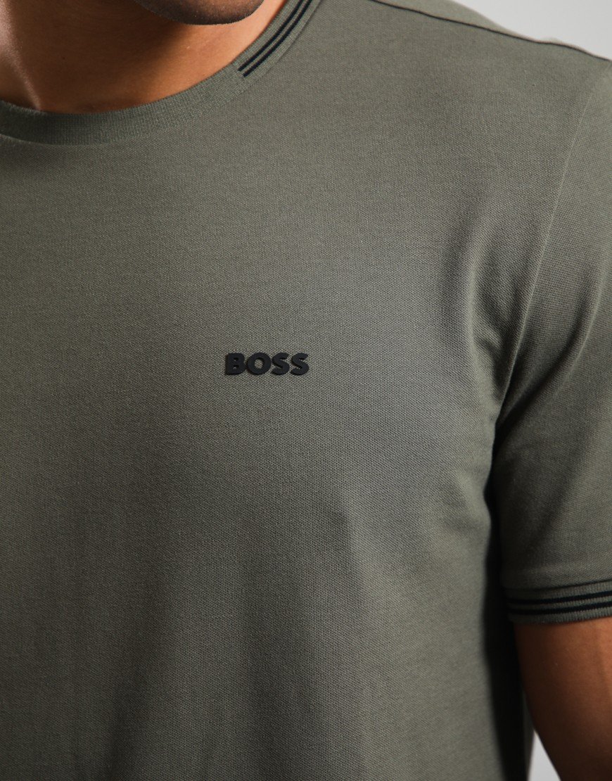 BOSS Taul T-Shirt Open Green 398