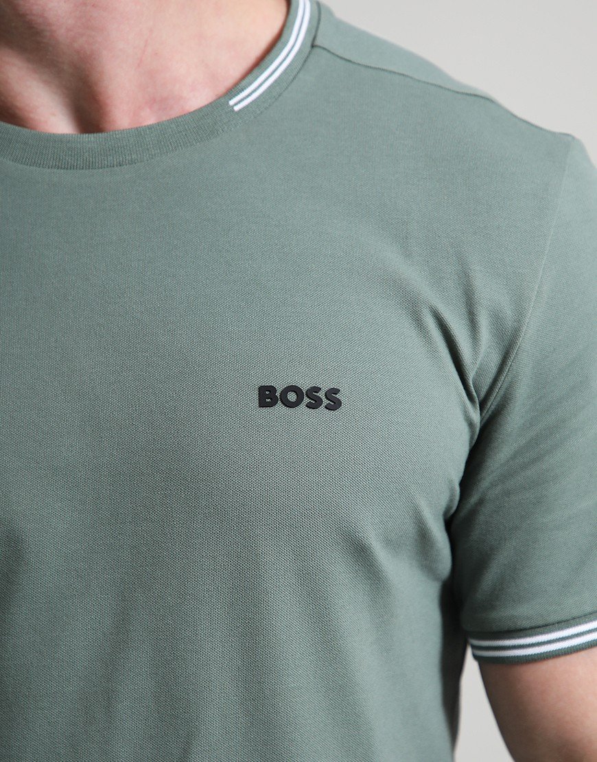 BOSS Taul T-Shirt Open Green BOSS Taul T-Shirt Open Green