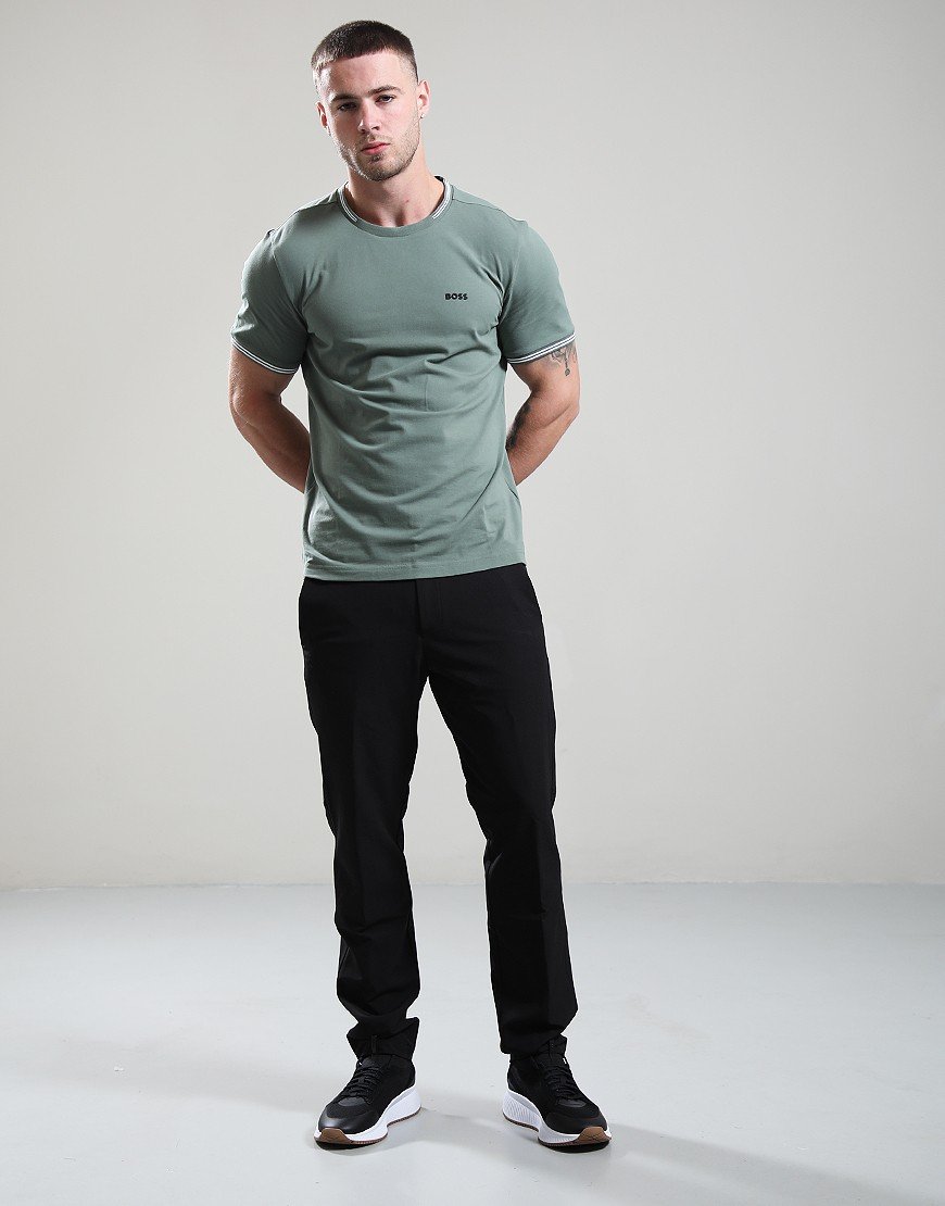 BOSS Taul T-Shirt Open Green BOSS Taul T-Shirt Open Green